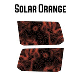Topographic Rear Window Map Overlays V3 (Perforated) - 2024+ Land Cruiser