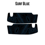 Topographic Map Sun Visor Overlays - 2018+ Wrangler JL / Gladiator JT
