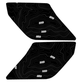 Topo Interior Door Handle Overlays - 2021+ Bronco
