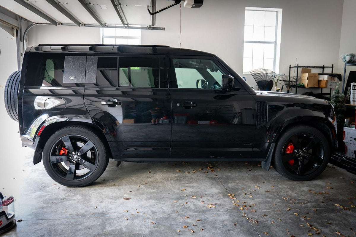 Topo Side Window Panel Overlays - 2020+ Land Rover Defender 110 / 130 ...