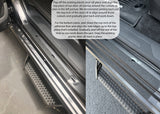 Door Sill Protection Overlays Fits 2022-2026 Toyota Tundra