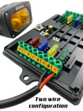 12-Gang Switch Panel With RGB And Remote Control Bluetooth App