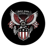 United Stats Veteran Eagle Shield Spare Tire Cover