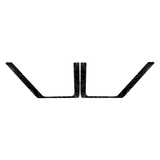 Topo Rear Door Net Trim Overlay Kit (Printed Series) - 2021+ Bronco