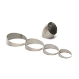 Pie Cut with Spigot super tight Radius - 15° - Stainless Steel