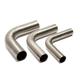 Titanium Elbow 90° Mandrel Bend - 1,2mm WT - 1.5D - Grade 2
