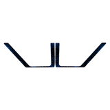 Topo Rear Door Net Trim Overlay Kit (Printed Series) - 2021+ Bronco