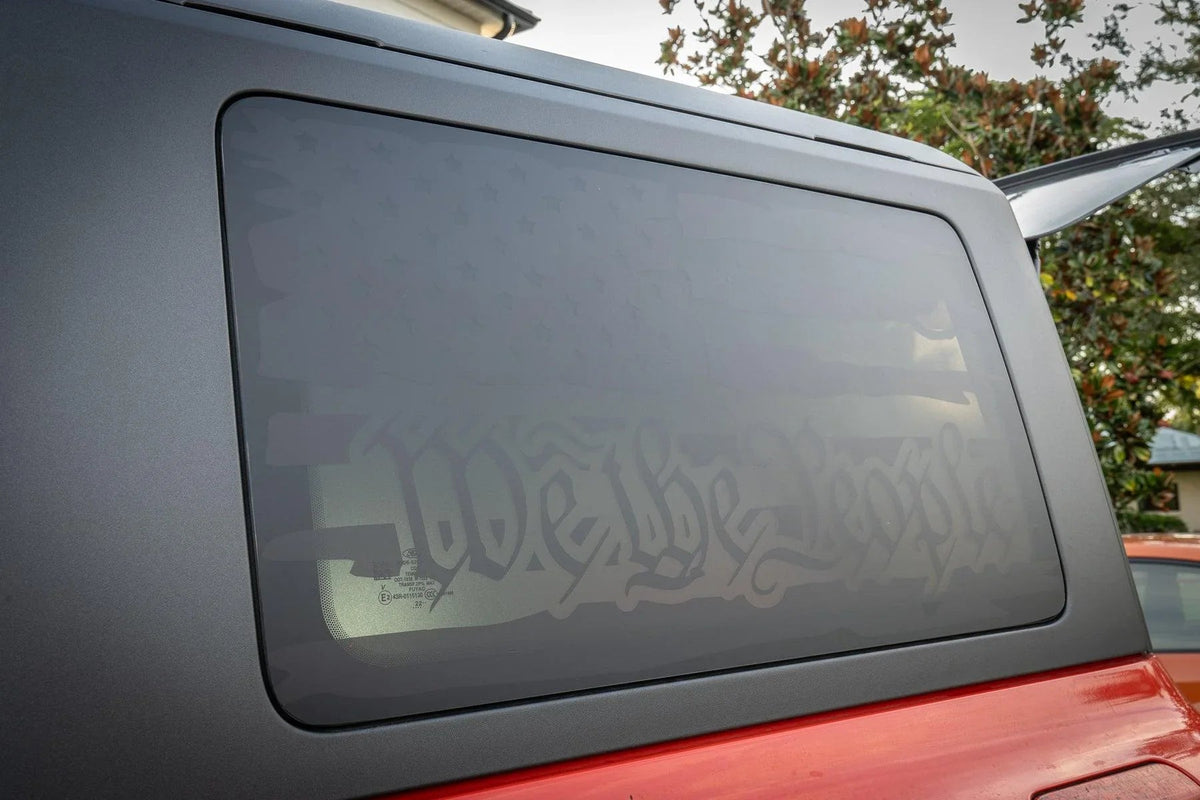 Stealth Clear Hardtop Side Window Overlays - 2021+ Bronco 4 Door ...