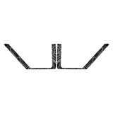 Topo Rear Door Net Trim Overlay Kit (Printed Series) - 2021+ Bronco