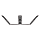 Topo Front Door Net Trim Overlay Kit (Printed Series) - 2021+ Bronco