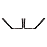Topo Rear Door Net Trim Overlay Kit (Printed Series) - 2021+ Bronco