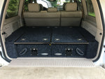 Dobinsons Rear Dual Roller Drawer System for Lexus LX470 with Fridge Slide and Side Panels