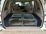 Dobinsons Rear Dual Roller Drawer System for Lexus LX470 with Fridge Slide and Side Panels