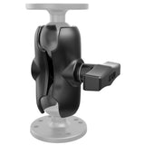 RAM MOUNT SHORT DOUBLE SOCKET ARM F/1.5" BALL