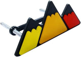 TRI-COLOR MOUNTAIN BADGE EMBLEM FOR TACOMA/TUNDRA/4RUNNER