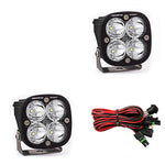 LED Light Pods Clear Lens Spot Pair Squadron Sport Baja Designs