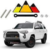 TRI-COLOR MOUNTAIN BADGE EMBLEM FOR TACOMA/TUNDRA/4RUNNER