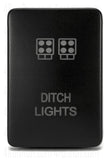 Ditch Light Switch for 5th gen 4Runner Push Button LED 32mm