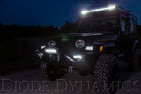 12 Inch LED Light Bar  Single Row Straight Clear Wide Pair Stage Series Diode Dynamics