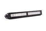 12 Inch LED Light Bar  Single Row Straight Clear Wide Each Stage Series Diode Dynamics