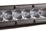 12 Inch LED Light Bar  Single Row Straight Clear Wide Each Stage Series Diode Dynamics