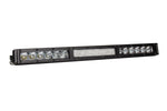 18 Inch LED Light Bar  Single Row Straight Clear Combo Each Stage Series Diode Dynamics