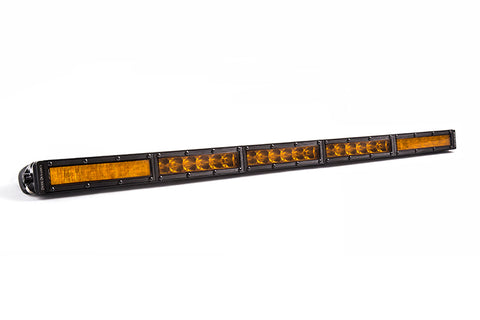 30 Inch LED Light Bar  Single Row Straight Amber Combo Each Stage Series Diode Dynamics