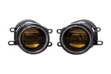 Elite Series Fog Lamps for 2014-2021 Toyota Tundra Pair Yellow 3000K Diode Dynamics