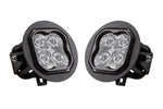 Stage Series 3 Inch Type FT SS3 Fog Light Kit 1,520 Lumens White SAE Driving Diode Dynamics