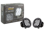 SS3 LED Fog Light Kit for 2008-2013 Toyota Sequoia Yellow SAE/DOT Fog Sport Diode Dynamics