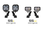 SS3 LED Ditch Light Kit for 2016-2021 Toyota Tacoma, Sport White Combo Diode Dynamics