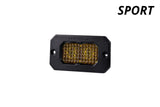 Stage Series 2 Inch LED Pod, Sport Yellow Fog Flush ABL Each