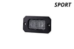 Stage Series 2 Inch LED Pod, Sport White Flood Flush WBL Each