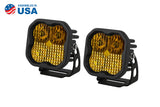 SS3 LED Pod Sport Yellow Combo Standard Pair Diode Dynamics