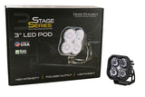 SS3 LED Pod Max White Spot Standard Single Diode Dynamics