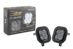 SS3 Type SD LED Fog Light Kit Pro White SAE Fog Diode Dynamics