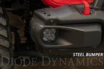 SS3 LED Fog Light Kit for 2020-2021 Jeep Gladiator, White SAE/DOT Driving Pro