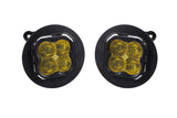 SS3 Type OB LED Fog Light Kit Sport White SAE Fog Diode Dynamics