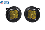 SS3 Type OB LED Fog Light Kit Sport Yellow SAE Fog Diode Dynamics