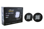 SS3 Type GM5 LED Fog Light Kit Pro Yellow SAE Fog Diode Dynamics