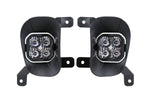 SS3 LED Fog Light Kit for 13-18 Ram 1500 White SAE/DOT Driving Sport Diode Dynamics