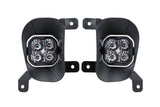 SS3 LED Fog Light Kit for 13-18 Ram 1500 White SAE/DOT Driving Pro Diode Dynamics