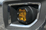 SS3 LED Fog Light Kit for 2007-2013 Chevrolet Avalanche Yellow SAE/DOT Fog Max Diode Dynamics