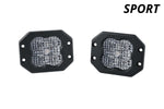 SS3 LED Pod Sport White Combo Flush Pair Diode Dynamics