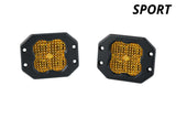 SS3 LED Pod Sport Yellow Combo Flush Pair Diode Dynamics