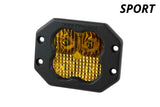 SS3 LED Pod Sport Yellow Combo Flush Single Diode Dynamics