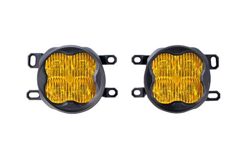 SS3 LED Fog Light Kit for 2010-2013 Toyota 4Runner, Yellow SAE/DOT Fog Max Diode Dynamics