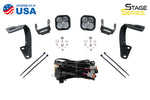 SS3 LED Ditch Light Kit for 2010-2021 Toyota 4Runner Pro White Combo Diode Dynamics