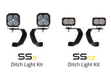 Stage Series 2in LED Ditch Light Kit for 2010-2021 Toyota 4Runner Sport Yellow Combo Diode Dynamics