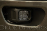 SS3 LED Fog Light Kit for 2019-2021 Ford Ranger White SAE/DOT Fog Sport w/ Backlight Diode Dynamics